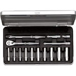Deep socket wrench set (hex type / 6.3 mm Insertion Angle)
