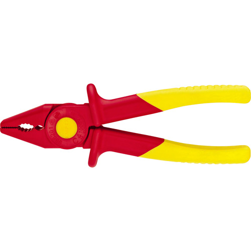 Insulated Flat Nose Pliers of Plastic