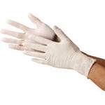Natural Rubber Thin Disposable Gloves, 100 Pcs 2031