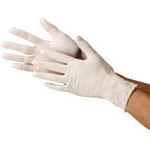 Natural Rubber Thin Disposable Gloves, 100 Pcs 2032