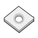 Diamond Shape 80° / Negative CBN Diamond CNGA CNGA120404S01225ME-KBN05M