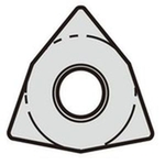 80° Hexagon Type Negative with Hole WNMG "Medium to Rough" Aluminum Non Ferrous