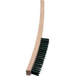 4-Line Long Wooden Handle Hand Brush 122401