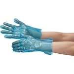 Thin Rubber Gloves, Polyethylene Gloves (One-side Embossed, 200 Pcs)