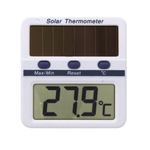 Solar Digital Thermometer, Indoor, MT-889