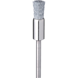 Metal Brush, End, Steel (Hard Steel Wire)