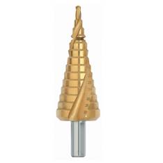 TiN-Coated High-Speed Steel Step Drill G-STP9-4-12
