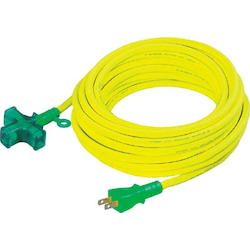 Short tap extension cord fire outlet (3 mouth) cross tap