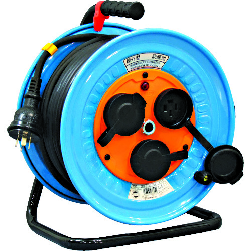 Cord Reel (three-phase 200V type), Retractable Extension Cord