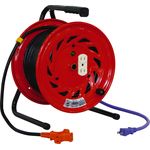 Indoor Single Phase 100 V with Earthing Exclusive Reel (Extension Cord Type)