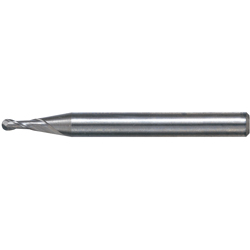 Carbide Mini Ball End Mill with 2 Flutes 2MNER 2MNER0.1