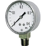 Compact Pressure Gauge (A-Frame Stand Type ø50), Material: Brass GK20-271-1.0MP