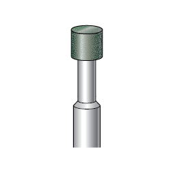 Resinoid Diamond/CBN Bur, Shaft Diameter ⌀6.0