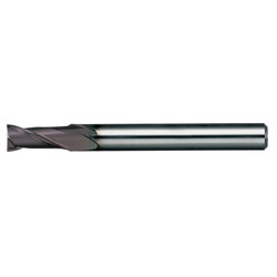 MSES230P MUGEN-COATING 2-Flute Sharp Edge Short End Mill MSES230P-0.5
