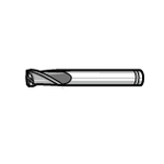 BED2 Brazed Square End Mill, 2-Flute, Non-Coated