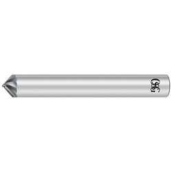 2-flute Spiral Chamfering Cutter (For Copper and Aluminum Alloys) CA-SCC