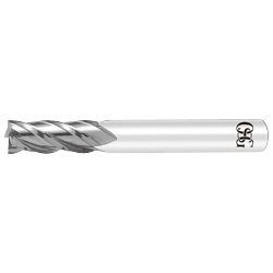 GX2000 Micro Grain Carbide End Mills TiAlN coated 2 Flutes Short_GX-EDS CRN-EMS-8