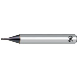 Short Pencil-neck Type, 2-Flute  FX-PCS-EBD-6 FX-PCS-EBD-6-R0.4X2X3