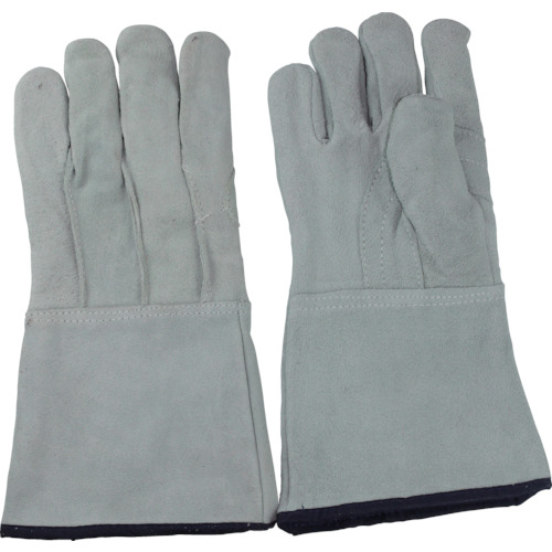 Otafuku Cow Split Leather Cotton Welding 5-Finger Gloves