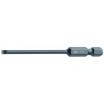 1/4" Long Straight-Slot Bit With Hex Stage E6-106-3