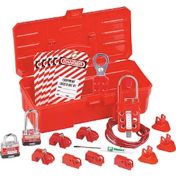 Lock And Key, Special Locks: Lockout Kit For Electrical Work