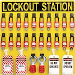 Lock And Key, Lock-Out Station Kit Part (22 Hooks)