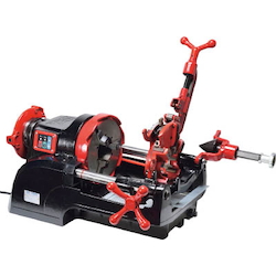 Pipe Threading Machine With Built-In Electronic Control Circuit