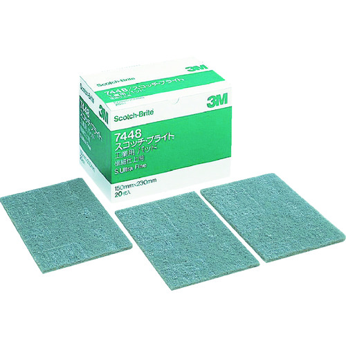 ScotchBrite <SUP>TM</SUP> Industrial-Use Pad 7448