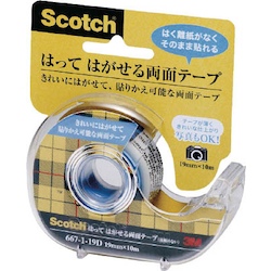 Scotch Post-Able-Removable Double-Sided Tape Dispenser-Attached
