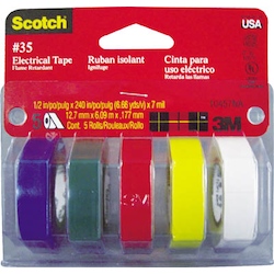 Scotch®, Vinyl Tape, Multi-Color Pack 35