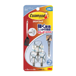 Adhesive Tape Type Hook Command™ Hook Clear