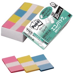 Post-it® Jobe, Transparent Heading (Refillable) Refill Color Mixture Type