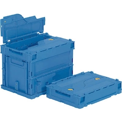 Folding Container, Sanklet Oricon, Main Body with Integrated Lid Capacity (L) 18.8