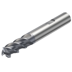 CoroMill Plura - General Purpose End Mill for Carbide Rough Finishing 1P330-XB (Hardness 48HRC or Less)
