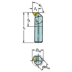 Sandvik CoroTurn 111 Positive Tip Boring Bit