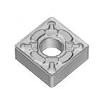 Square-Shape With Hole, Negative, SNMG-GU, For Medium Cutting