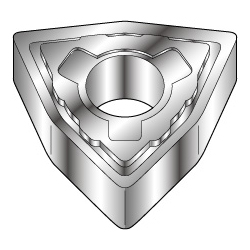 Hexagon-Shape With Hole, Negative, WNMG-EG, For Medium Cutting WNMG080408NEGAC8015P