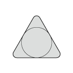 Sumi Diamond Chip T (Triangle) NF-TBGN
