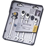 Swivel Neck Gear Wrench Set (4-Piece Set) 34744