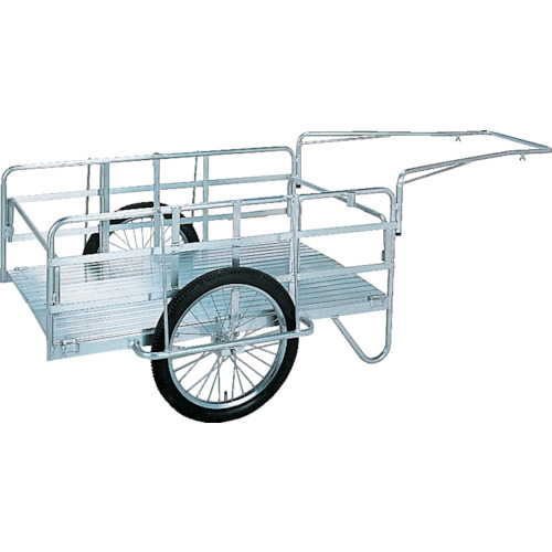 Folding Rear Car "Aluminum Handy Camper", Side Plate 2-side Enclosed Type