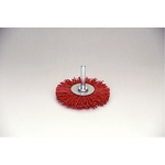 Wheel Brush with Grit Shaft, with Abrasive Grain #60 SW-37