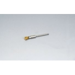 Cylindrical Brush With Miniature Brass Shaft, Wire Diameter (mm): 0.1