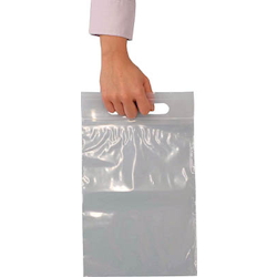 Plastic Bag, Handheld Bag with Zip - Uni-Handy (Clear Polyester Bag)