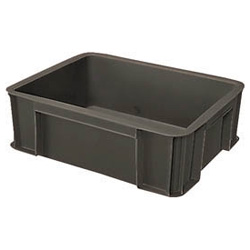 T Type Container, Blue/Gray