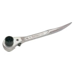 With Curved-Bolt-Hole Aligner, Double-Sided Ratchet Wrench, Short, Standard Type SRB1921