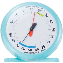 Thermo/Hygrometer, Round Type