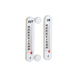 Thermometer, Petit Thermo Twin, Indoors and Outdoors