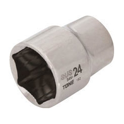 SUS Socket (Hex Type) - Square Drive 12.7 mm