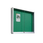 Aluminum Outdoor-Use Bulletin Board (Type Exclusively for Pins / Wall-Mounted)
