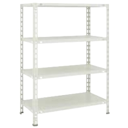 Small Capacity Shelf Model L (Open Type, 80 kg Type, Height 1,200 mm) L44X-15-NG